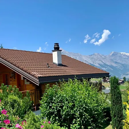 Chalé Chalet Le Joyau In Nendaz - Sleeps 6 - Panoramic Views - 4 Vallees