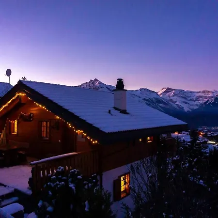 Chalet Le Joyau, Panoramic Alpine Retreat, Nendaz Σαλέ