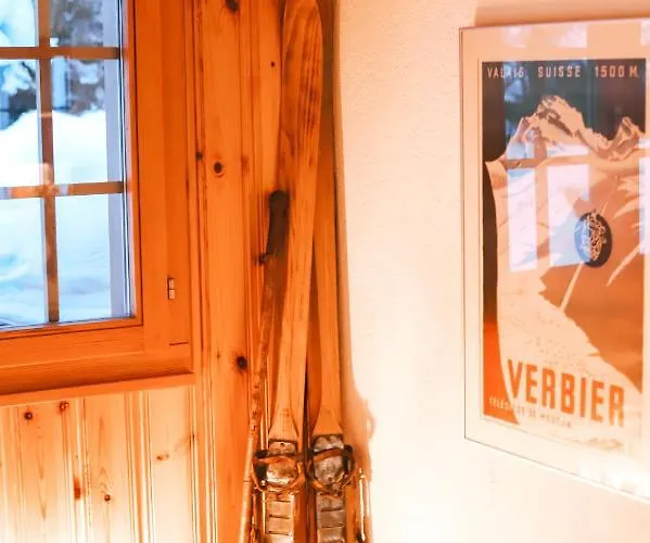 Chalet Le Joyau In Nendaz - Sleeps 6 - Panoramic Views - 4 Vallees Chalé Nendaz