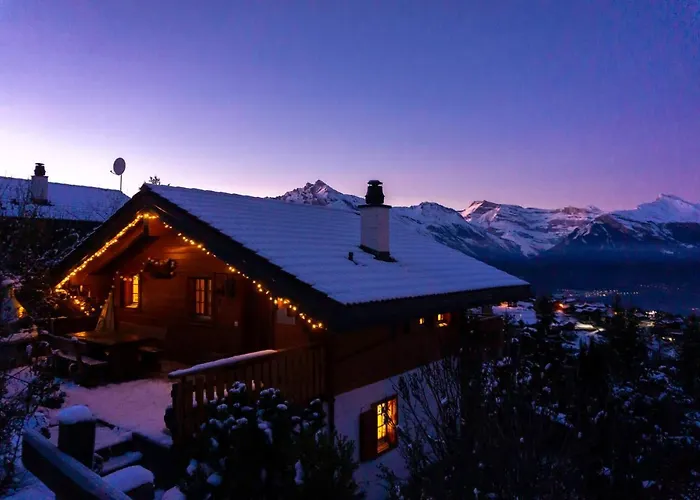 Chalet Le Joyau In Nendaz - Sleeps 6 - Panoramic Views - 4 Vallees Chalé