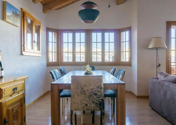 Chalet Nendaz Ski Chalet Le Joyau, Sleeps 6, Near Lifts *