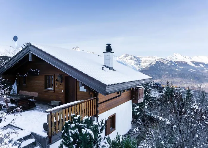 Nendaz Ski Chalet Le Joyau, Sleeps 6, Near Lifts